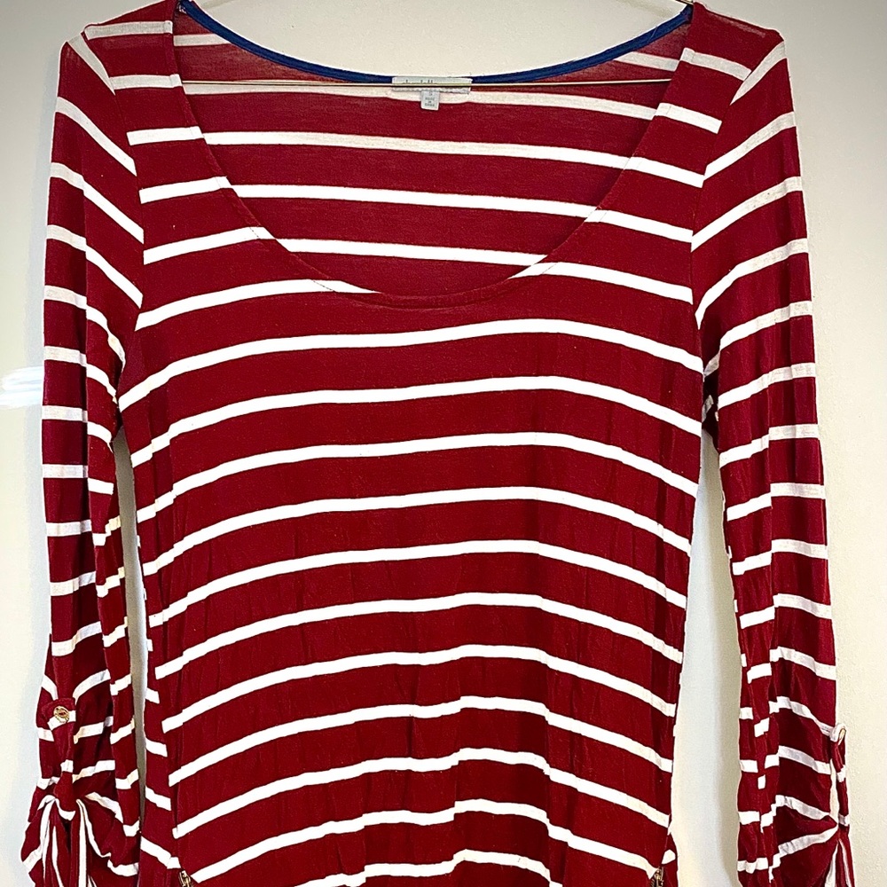 Striped Long-sleeve Top